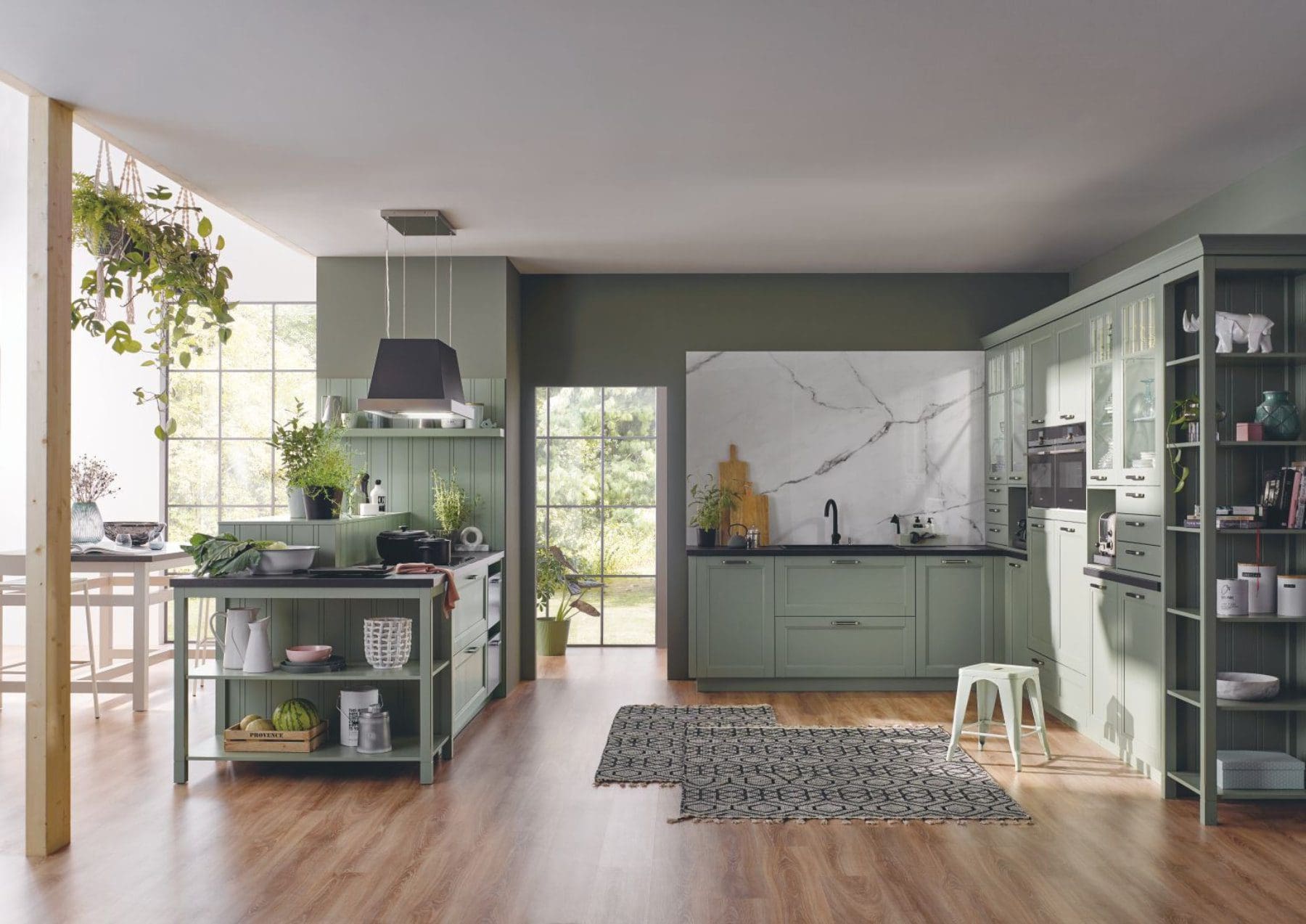 green kitchen design ideas | My Kitchen Specialist