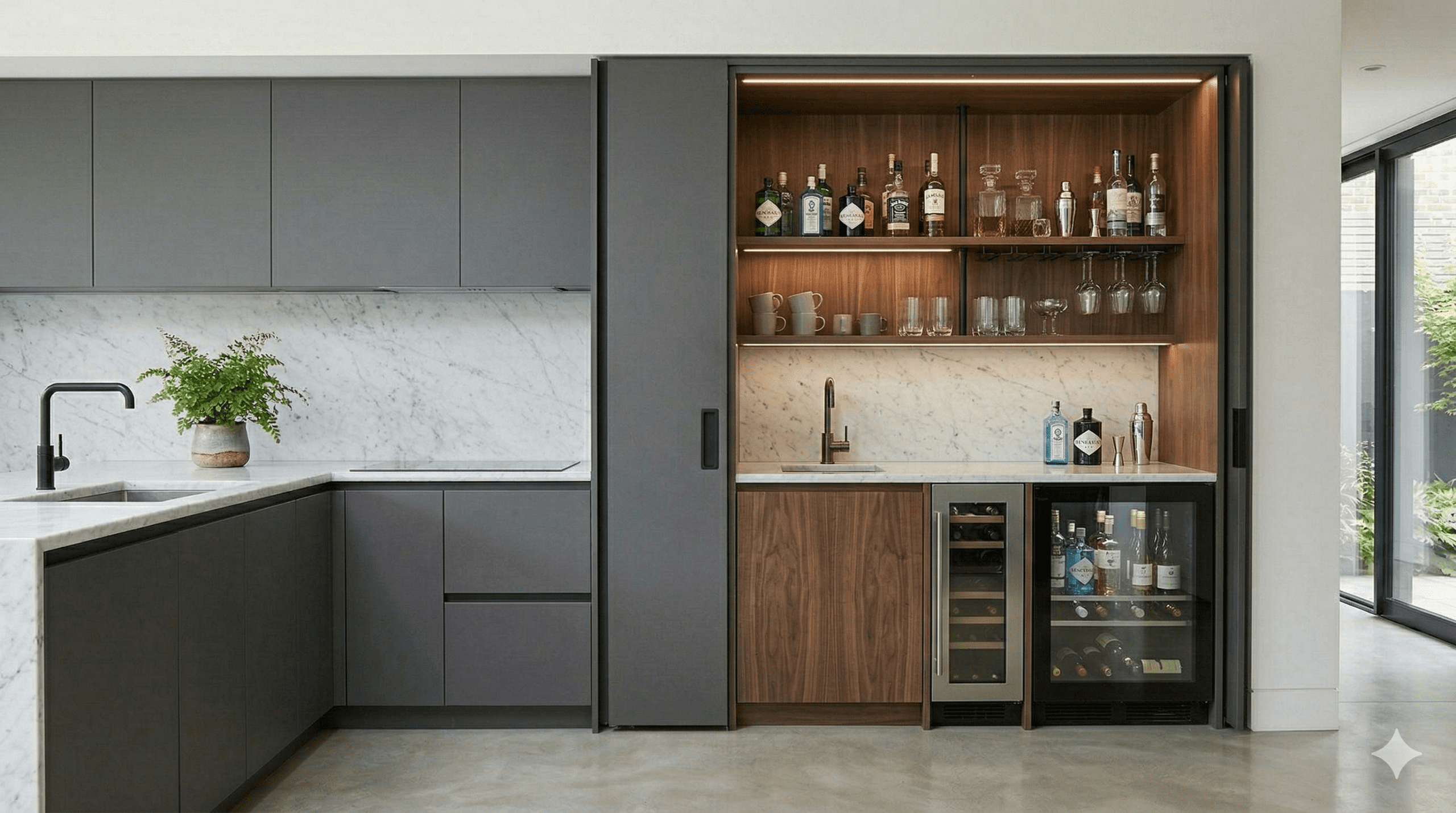 kitchen pocket doors | My Kitchen Specialist