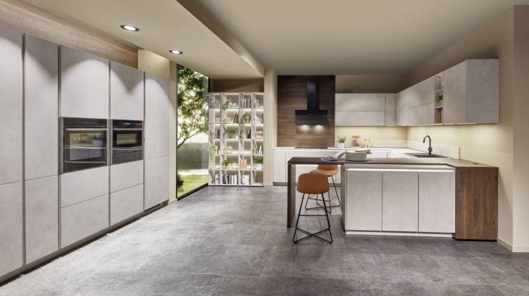 Nobilia Light Handleless Kitchen | My Kitchen Specialist