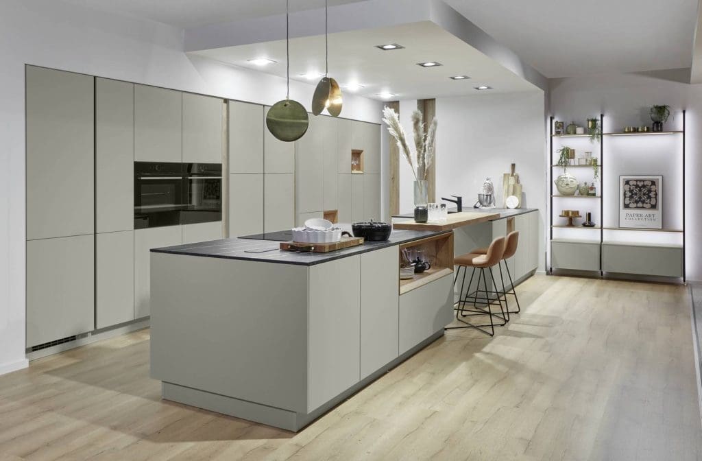 modern kitchen island layout- My Kitchen Specialists