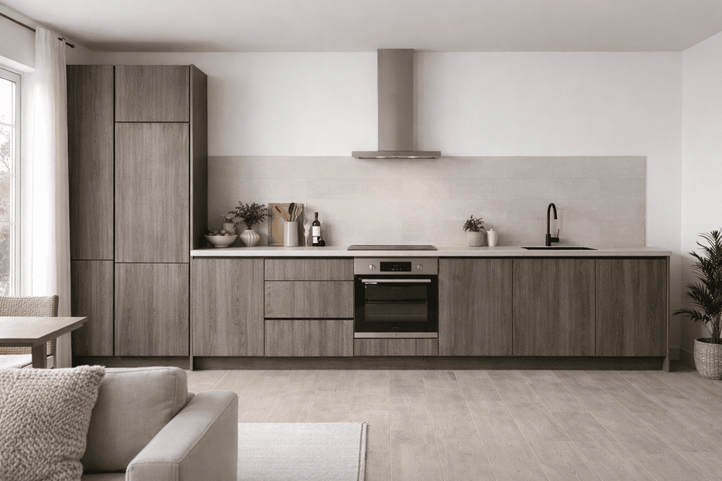 modern grey kitchen cabinets | My Kitchen Specialist
