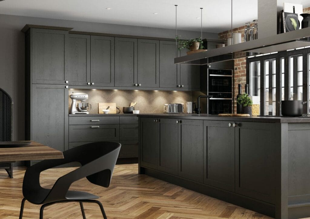 Alku Dark Shaker Kitchen | My Kitchen Specialist