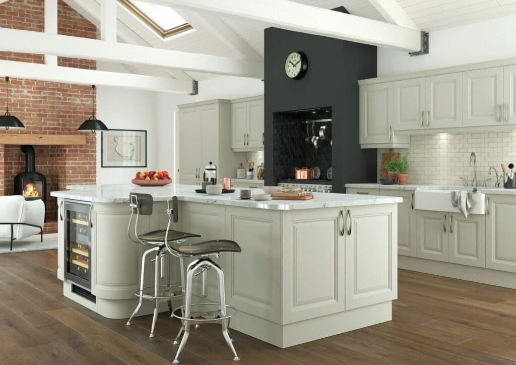 Alku Shaker Open Plan Kitchen With Island | My Kitchen Specialist