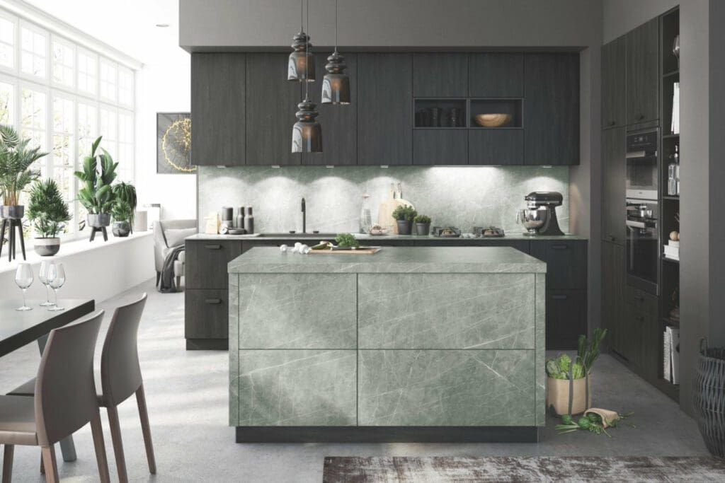 Bauformat Grey Ceramic Compact Kitchen | My Kitchen Specialist