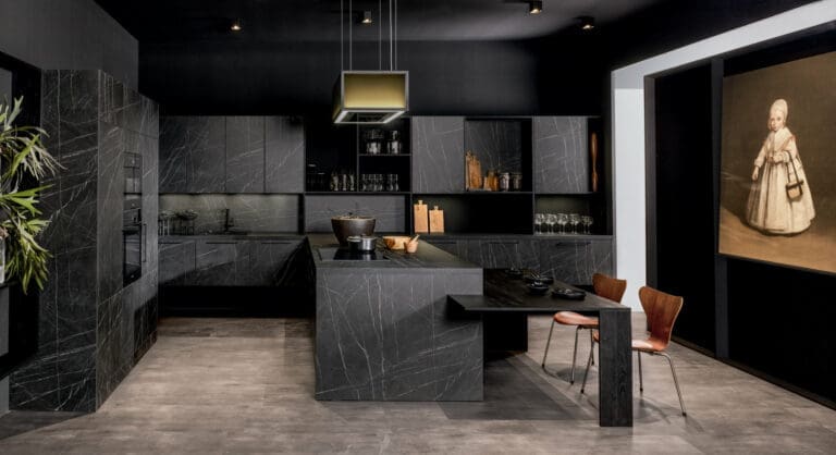 Kh Kitchens Dark Ceramic Kitchen | My Kitchen Specialist