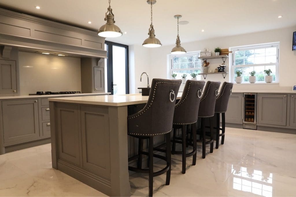 Ellis Rose Grey In Frame Shaker Kitchen | My Kitchen Specialist