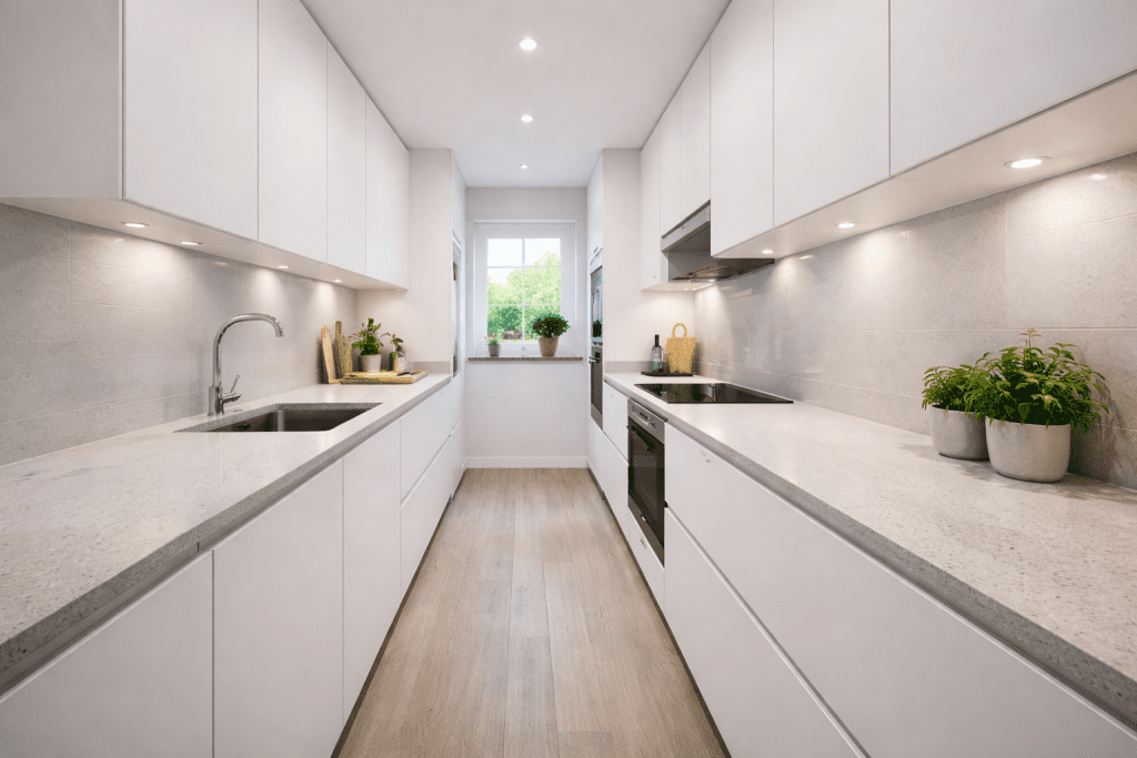 galley kitchen layout planning | My Kitchen Specialist