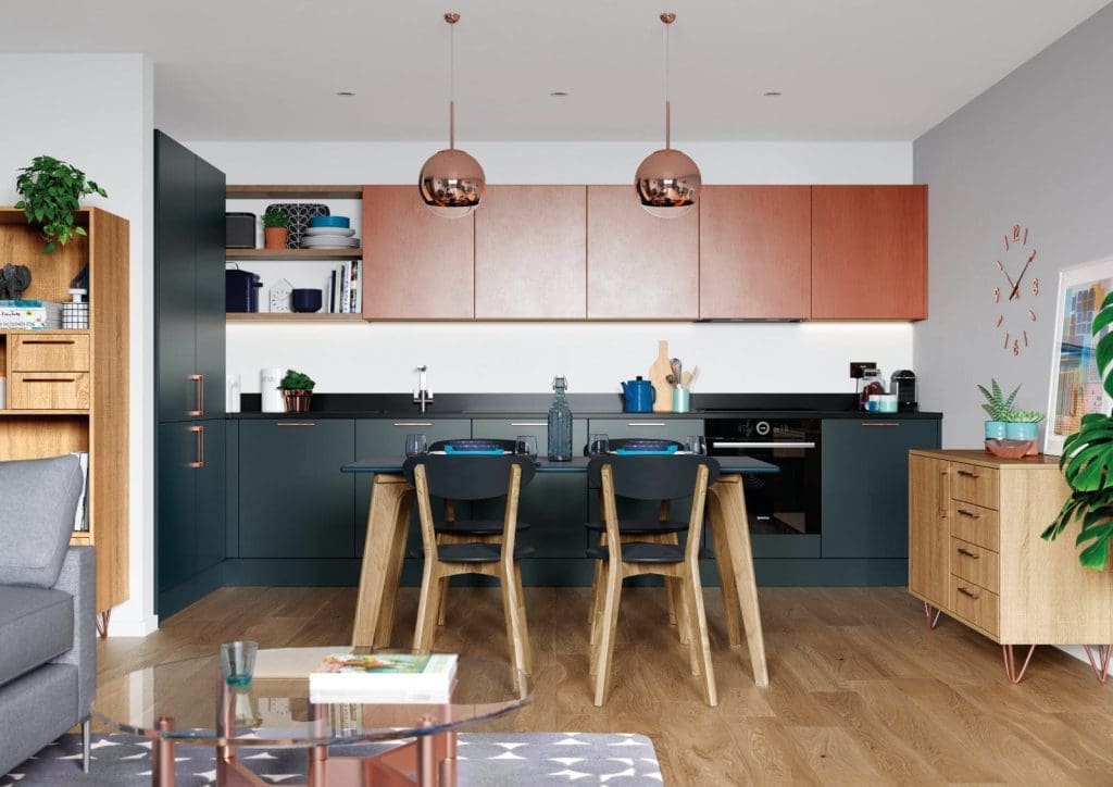 Alku Modern L Shaped Matt Kitchen | My Kitchen Specialist