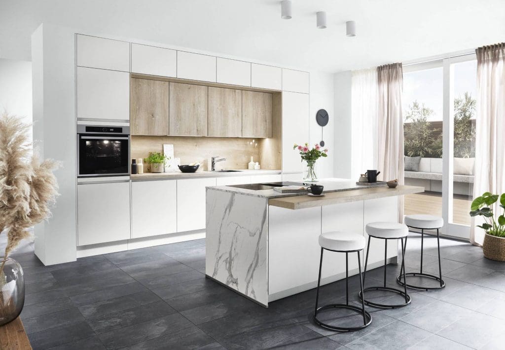 Nobilia Light Stone Kitchen | My Kitchen Specialist