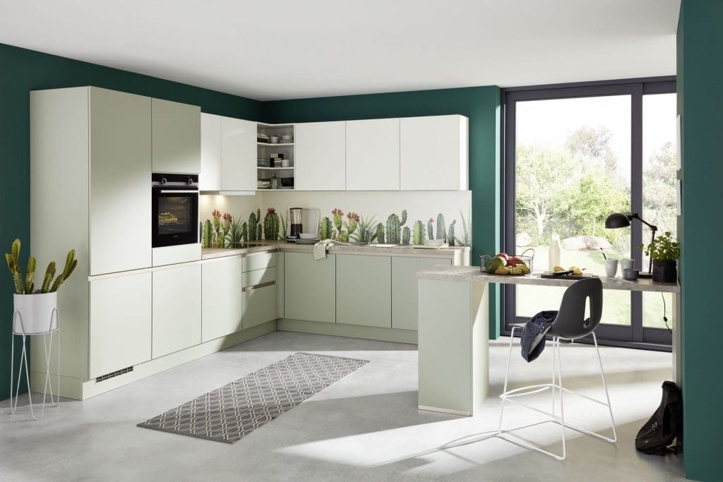 green kitchen design ideas | My Kitchen Specialist