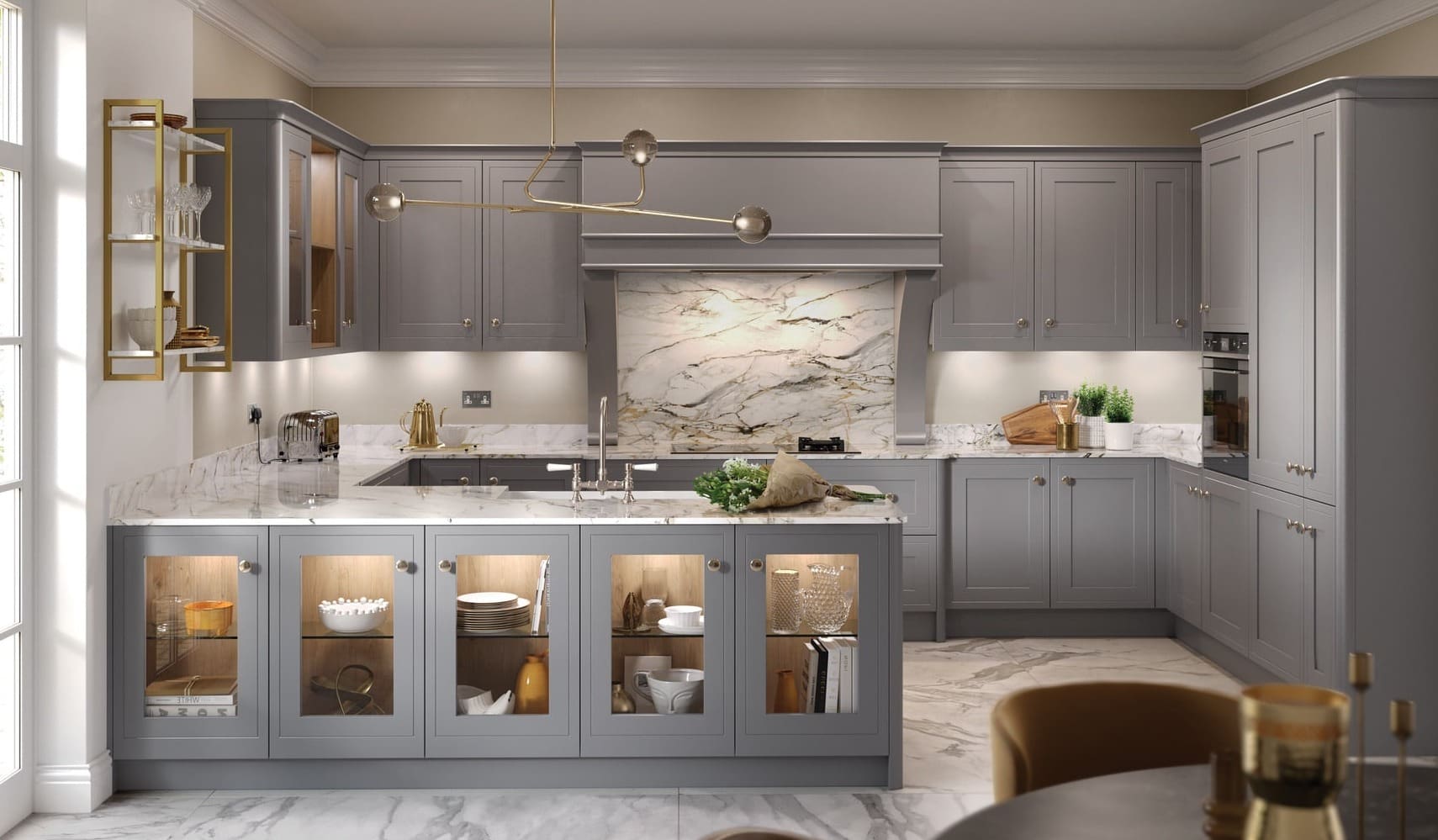 classic kitchen design ideas - Alku Grey Shaker Kitchen 2 Edited 2 | My Kitchen Specialist