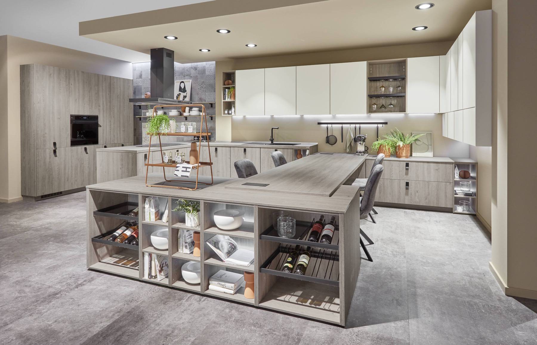 Nobilia Wooden Open Plan Kitchen 1 | My Kitchen Specialist