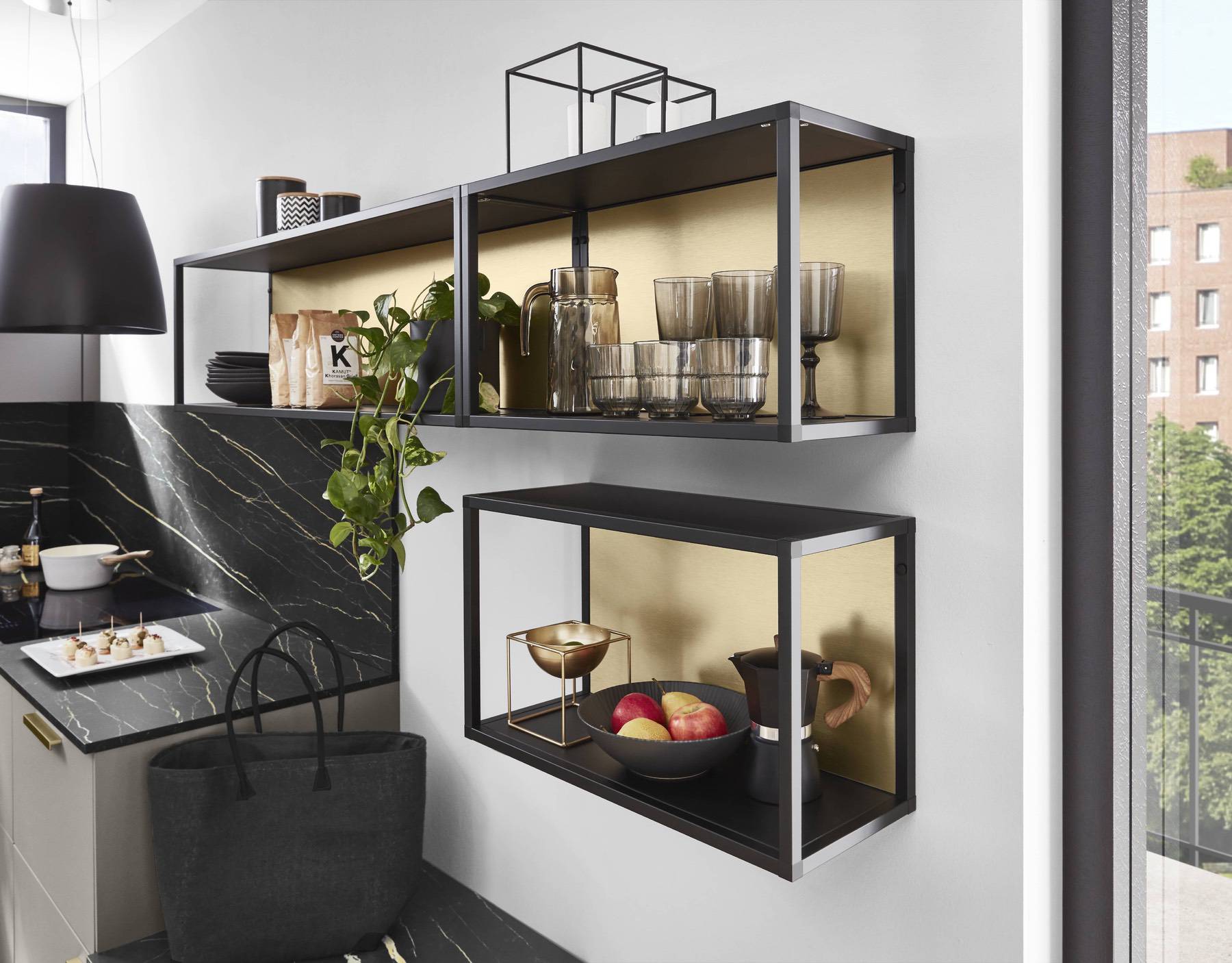 Nobilia Modern Stone Storage 1 | My Kitchen Specialist